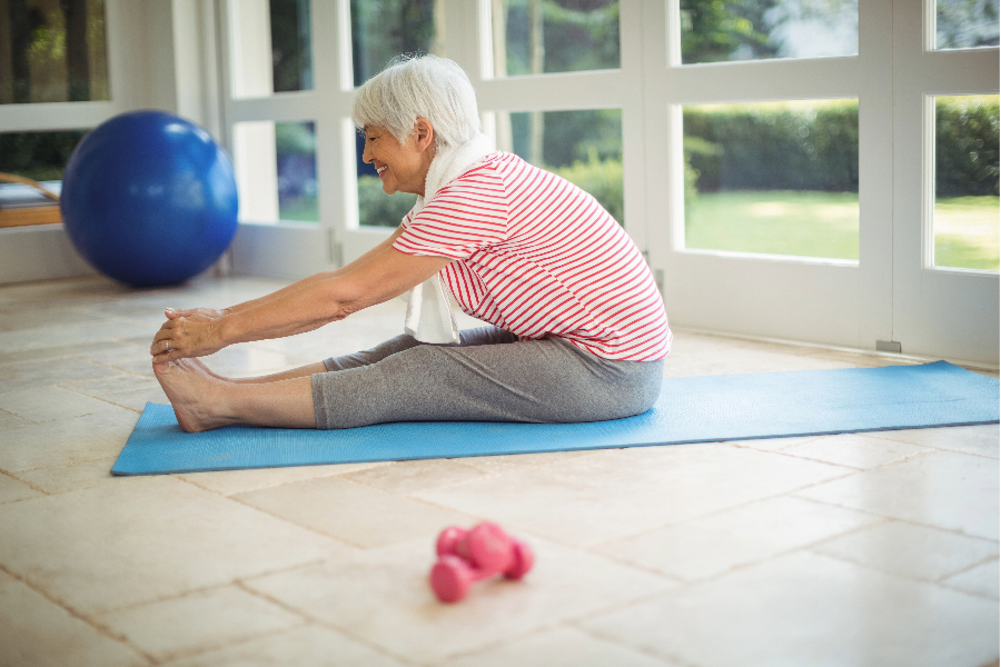 seated stretches are great. seated stretches are great.